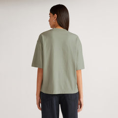 The Premium Weight Relaxed Tee | Seagrass