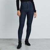 The Way-High® Clean Front Skinny Jean | Dark Indigo | 26.5" Inseam