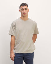 The Premium-Weight Relaxed Crew | Uniform | Heathered Oatmeal