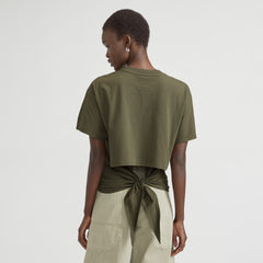 The Organic Cotton Tie Back Tee | Kalamata