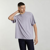 The Everyone Relaxed Hemp Tee | Lilac Grey