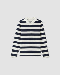 The Premium-Weight Rugby Shirt | Navy / Bone