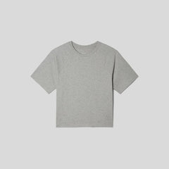 The Organic Cotton Raglan Tee | Heathered Grey