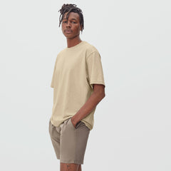 The Premium-Weight Relaxed Crew | Uniform | Heathered Cashew