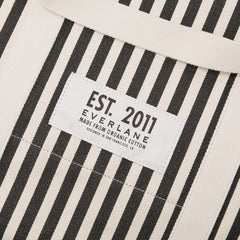 The Organic Canvas Weekender | Black / Bone