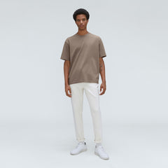 The Premium-Weight Relaxed Crew | Uniform | Taupe Grey