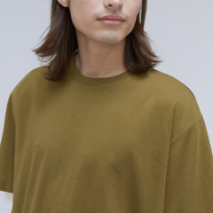 The Premium-Weight Relaxed Crew | Uniform | Olive