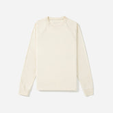 The Premium-Weight Long-Sleeve Crew | Uniform | Heather Oatmeal