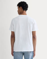 The Essential Organic V-Neck Tee | White