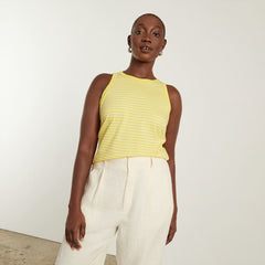 The Tank in Essential Cotton | Acacia / Tan