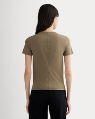 The Form Tee | Deep Taupe