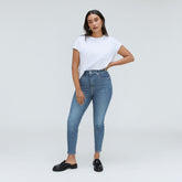 The Way-High® Hourglass Skinny Jean | Faded Blue | 26.75" Inseam
