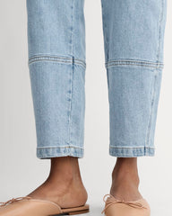 The Utility Barrel Jean | Light Indigo | Regular