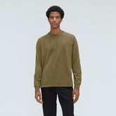 The Premium-Weight Long-Sleeve Crew | Uniform | Olive
