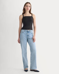 The Essential Square-Neck Tank | Black