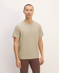 The Essential Organic Crew | Trench Coat Khaki