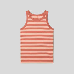 The Tank in Essential Cotton | Redwood Stripe