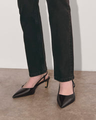The Studio Slingback Heel | Black
