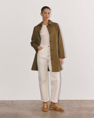 The Luxe Rib Crew | Heathered Oat