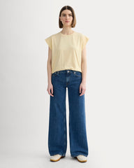 The Muscle Tee in Essential Cotton | Banana Crepe