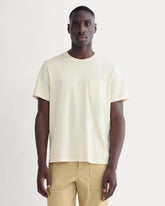 The Essential Organic Garment-Dyed Crew | Parchment