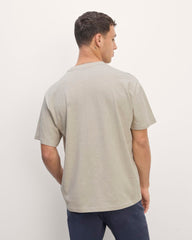 The Premium-Weight Relaxed Crew | Uniform | Heathered Oatmeal