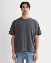 The Premium-Weight Relaxed Crew | Uniform | Graphite