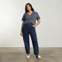 The Vintage V-Neck Hemp Tee | Atlantic