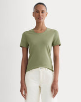 The Form Tee | Lichen Green