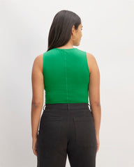 The Supima® Form Tank | Grass Green