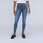 The Mid-Rise Skinny Stretch Jean | Atlantic Wash