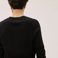 The Waffle Long-Sleeve Crew Tee | Black