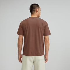 The Everyone Relaxed Hemp Tee | Carob Brown
