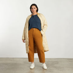 The Organic Cotton Waffle Henley | Atlantic