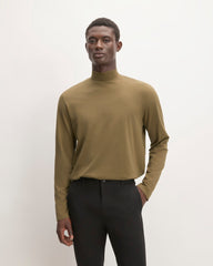 The Organic Cotton Long-Sleeve Turtleneck | Beech