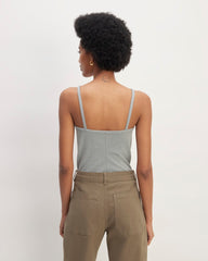 The Supima® Form Spaghetti Strap Cami | Mid Heather Grey