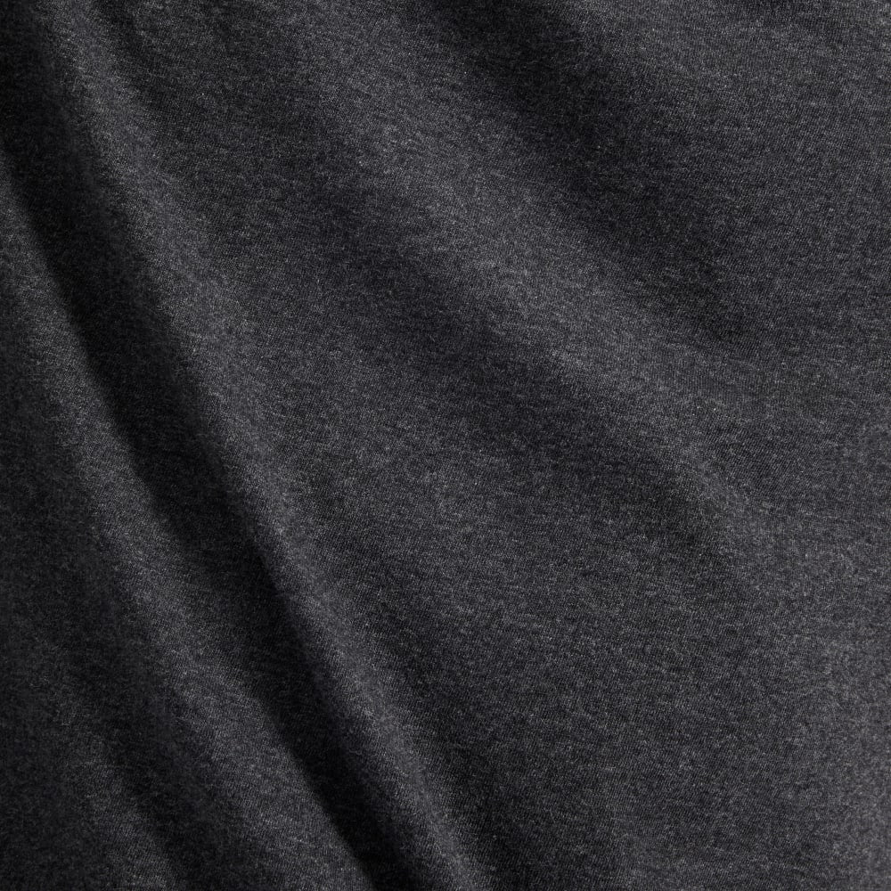 The Organic Cotton Crew | Heather Charcoal