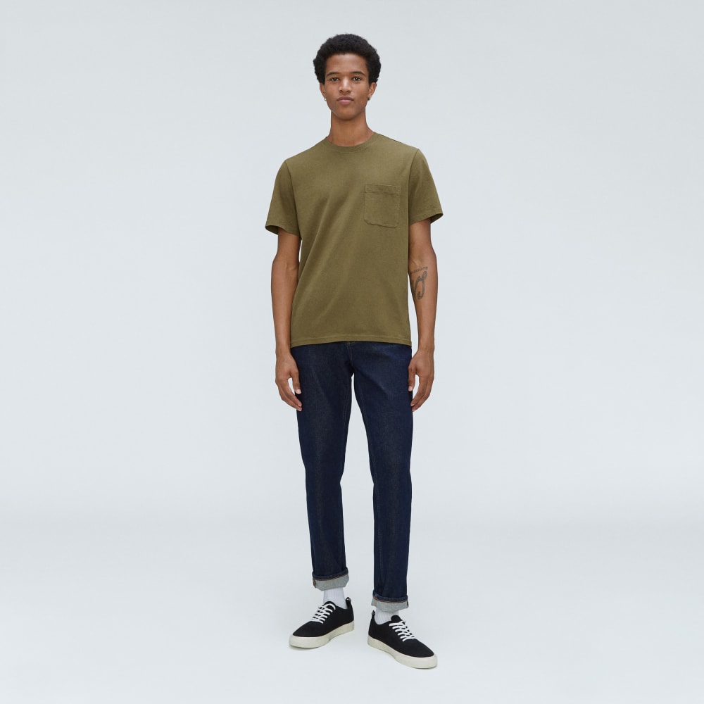 The Premium-Weight Pocket Tee | Uniform | Olive