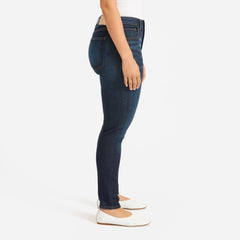 The Curvy Authentic Stretch High-Rise Skinny Jean | Dark Blue Wash | 28.5" Inseam