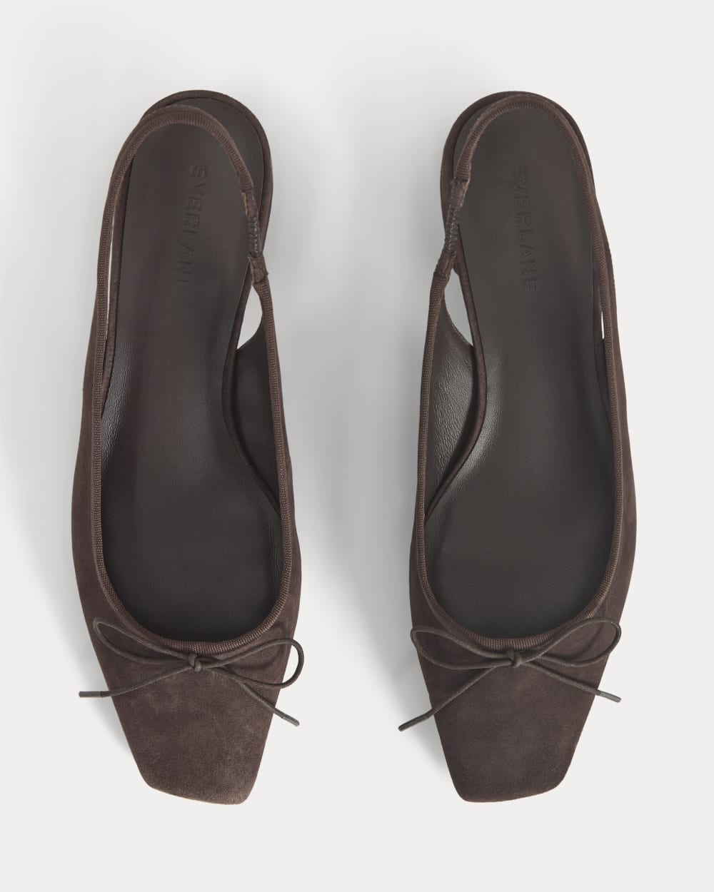 The Ballet Slingback Heel | Dark Chocolate