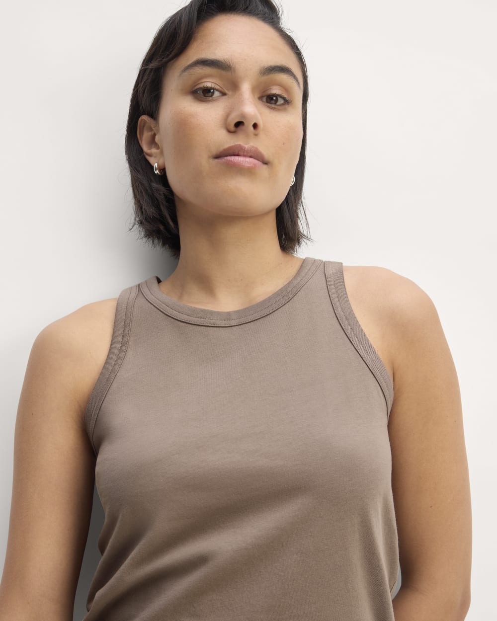 The Tank in Essential Cotton | Clay
