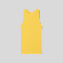 The Luxe Rib Racerback Tank | High Visibility Yellow