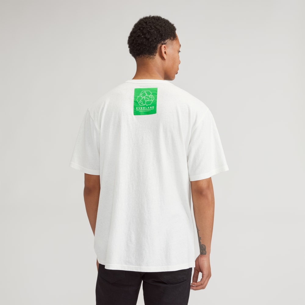 The Everyone Recycled Graphic Tee | White / Carnation Pink Multi