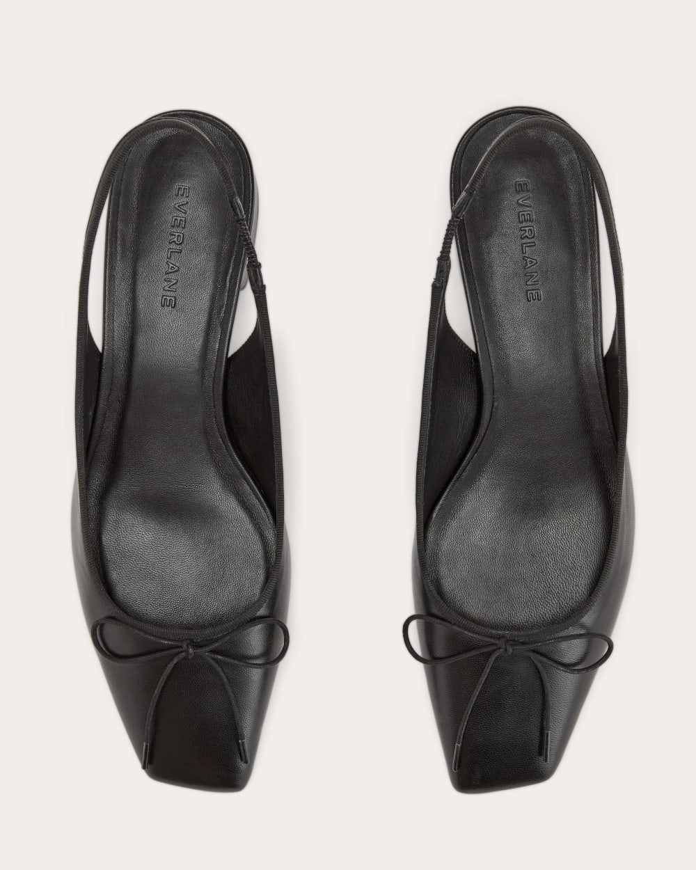 The Ballet Slingback Heel | Black