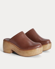 The Wooden Puffa Clog | Rum