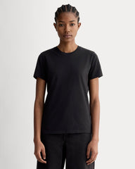 The Slim Crew in Essential Cotton | Black