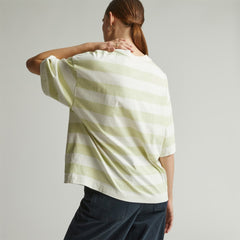 The Premium Weight Relaxed Tee | Seafoam Green / Canvas Tan