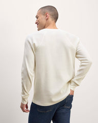The Waffle Long-Sleeve Henley | Bone