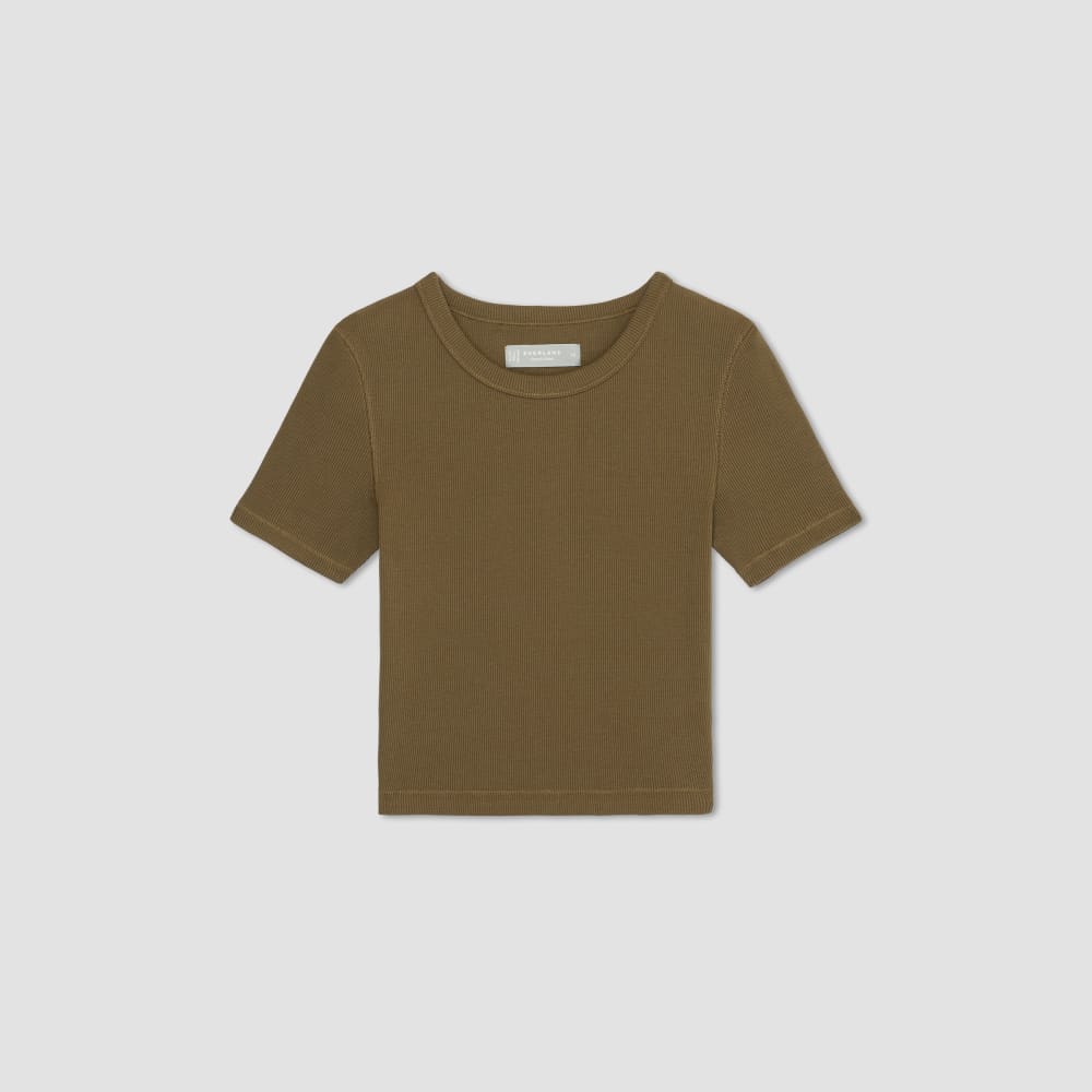 The '90s Rib Tee | Beech