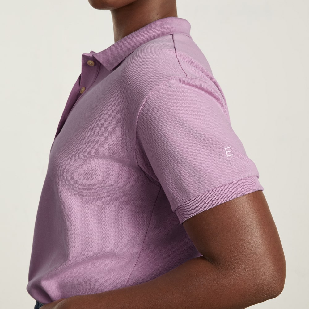 The Oversized Polo | Lilac